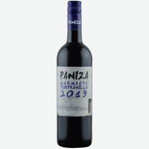 Вино PANIZA Паница Гарнача-Темпранильо ординарное кр. сух., Испания, 0.75 L