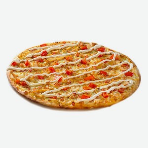 Пицца Цыпленок Рэнч на тонком тесте 40 см