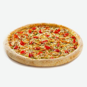Пицца Цыпленок Флорентина с сырным бортом на традиционном тесте 35 см