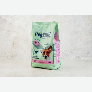 Корм сухой для взрослых собак мелких пород с говядиной и овощами DogVill , 1 кг 1 кг