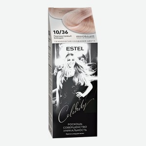 Краска для волос Estel Celebrity тон 10/36, перламутровый блондин