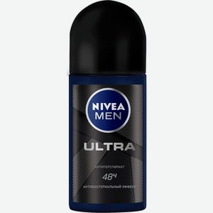 Дезодорант Nivea Ultra Антибактериальный эффект ролик, 50 мл