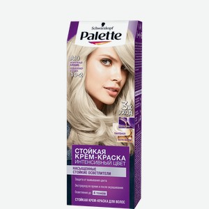 Крем-краска для волос Palette Стойкая Интенсивный цвет оттенок 10-2 Жемчужный блондин, 110 мл