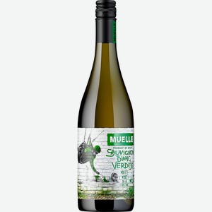 Вино MUELLE Сов.Блан Вердехо сорт. ордин. бел.сух., Испания, 0.75 L