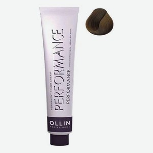 Перманентная крем-краска для волос Performance Permanent Color Cream 60мл: 6/0 темно-русый