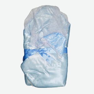 Одеяло на выписку Argo Baby «Снежинка» голубое