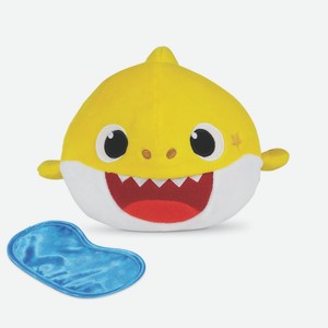 Музыкальная плюшевая Baby Shark игрушка-ночник с маской