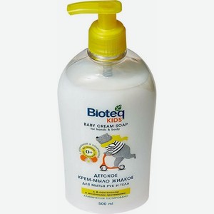 Крем-мыло Bioteq kids жидкое, для детей