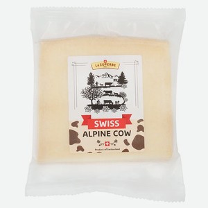 Сыр твердый Альпийская корова ЛеСуперб 0.15 кг