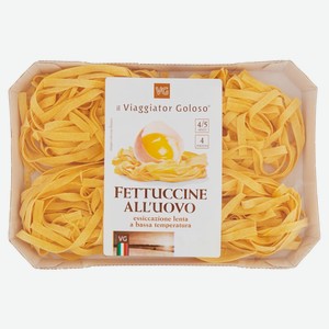 Макароны из твердых сортов пшеницы Фетучини Il Viaggiator Goloso, 0.25 кг