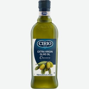 Масло оливковое Extra Virgin Cirio 0.75 л., 0.75 кг