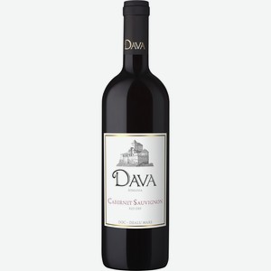 Вино  Дава Каберне Совиньон  крас/сух 14% 0,75л, Румыния