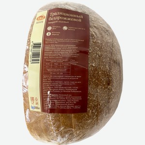 Хлеб  Традиционный  бездрож. заварной нарез. 300г, Рижский хлеб
