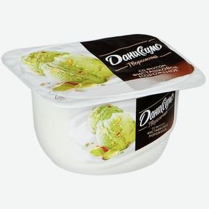 Продукт творожный фисташковое мороженое 6,5% 0.13 кг Даниссимо