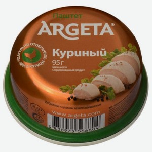 Паштет куриный Argeta, 0.095 кг
