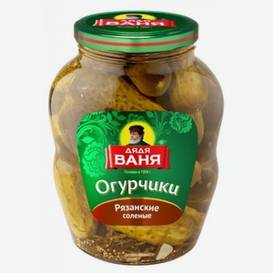 Огурцы соленые Дядя Ваня Рязанские, 1.8 кг