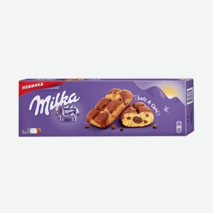 Пирожное бисквитное с шоколадной начинкой Milka, 0.175 кг