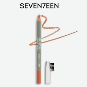 Seventeen карандаш для век Longstay (черный и темно-коричневый)
