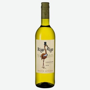 Вино Риго Риго Шенен Блан (Вестерн Кейп) 2021, молодое, белое, сухое, 0.75л, 12%
