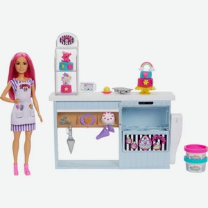 Игровой набор Barbie «Кондитерская» с куклой