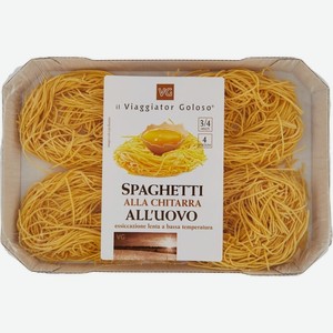 Макаронные изделия из твердых сортов пшеницы спагетти алла китарра 0.5 кг Il Viaggiator Goloso Италия