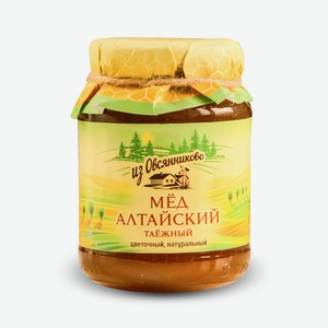 Мед Алтайский таёжный 0.35 кг Из Овсянниково