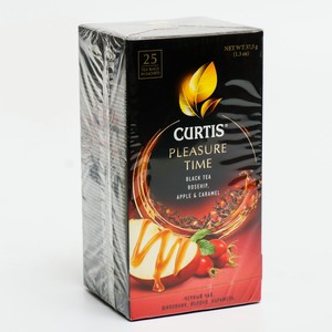 Чай черный CURTIS Pleasure Time, 25 пакетиков