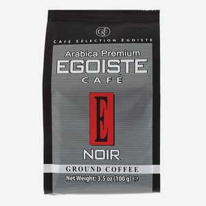 Кофе молотый EGOISTE Noir, 100 г