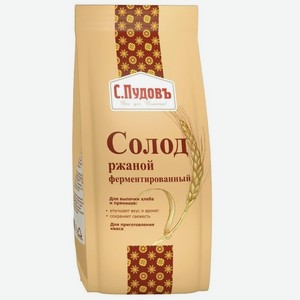Солод ржаной ферментированный С.Пудовъ, 0.3 кг