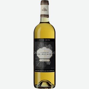 Вино Chateau de Rouquette Loupiac белое сладкое 13% 0.75л Франция