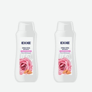 Крем-гель для душа EXXE Расслабляющий Роза и миндаль 400 мл 2 шт