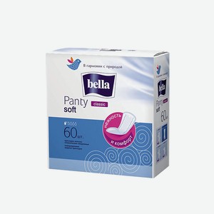 Прокладки ежедневные Bella Panty Soft classic, 60+10 шт