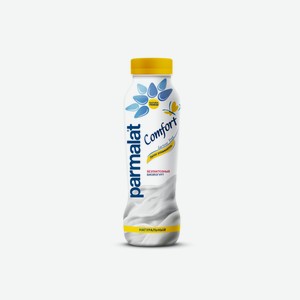 Биойогурт питьевой Parmalat Comfort Безлактозный Натуральный 290 г