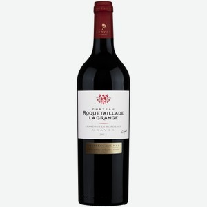 Вино Шато Рокетайяд Ла Гранж Вьей Винь Грав, красное сухое, 13.5%, 0.75л, Франция