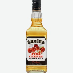 Виски Таверн Хаунд Красная Вишня на основе виски Бурбон Стайл, 35%, 0.5л, Россия