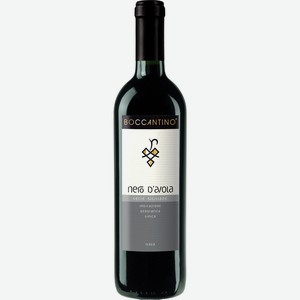 Вино Боккантино Неро д Авола Сицилия, красное сухое, 12.5%, 0.75л, Италия