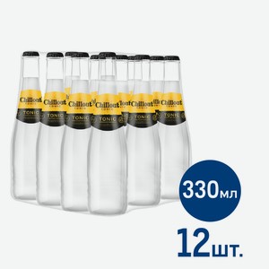 Напиток Chillout Premium English Tonic, 330мл x 12 шт Россия