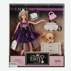 Кукла Emily «Фиолетовый блеск» 28 см