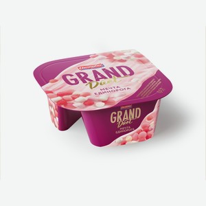 Десерт творожный со вкусом ягодного мороженого Мечта единорога 5,5% GrandDuet, 0.135 кг