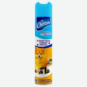 Освежитель воздуха Chirton для дома ванны туалета от запахов домашних животных 300 мл