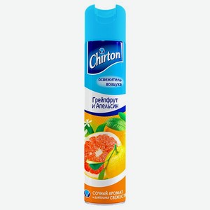 Освежитель воздуха Chirton для дома ванны туалета Грейпфрут и Апельсин 300 мл