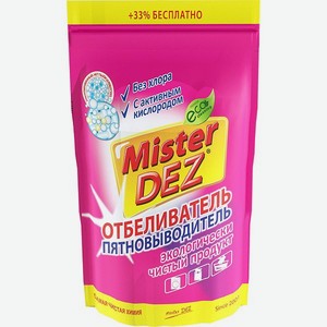 Отбеливатель-пятновыводитель Mister Dez Eco-Cleaning с активным кислородом 800 г