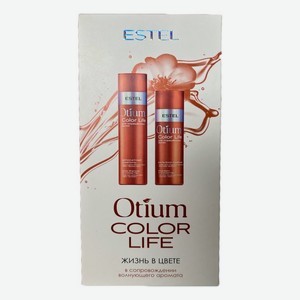 Набор для окрашенных волос Otium Color Life (деликатный шампунь 250мл + бальзам-сияние 200мл)