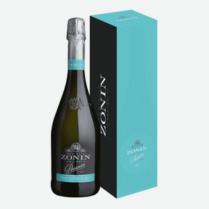 Вино игристое Zonin Prosecco белое брют 750 мл Италия