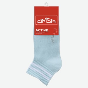 Носки женские Omsa Active укороченные Blu Сhiaro, р 35-38
