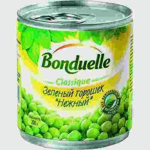 Горошек Зеленый Bonduelle 200г Ж/б