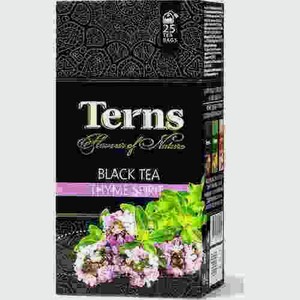 Чай Черный Terns Thyme Spirit 25 Пакетиков