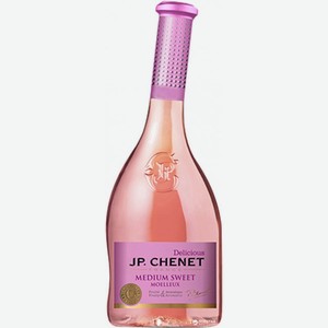 Вино розовое J. P. Chenet Medium Sweet Rose Pays d Oc IGP, 0,75 л