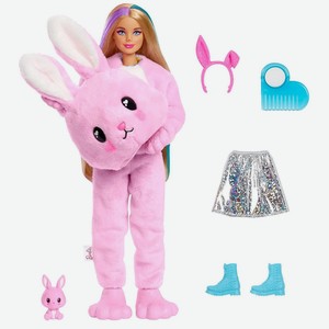 Кукла Barbie Милашка-проявляшка «Зайчик» 29 см