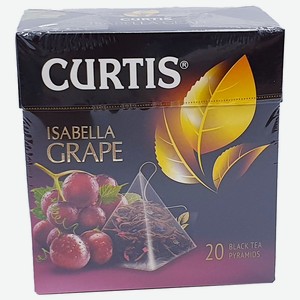 Чай (20 ф/п х 1,8г) Curtis Isabella Grape черный с ароматом винограда к/уп